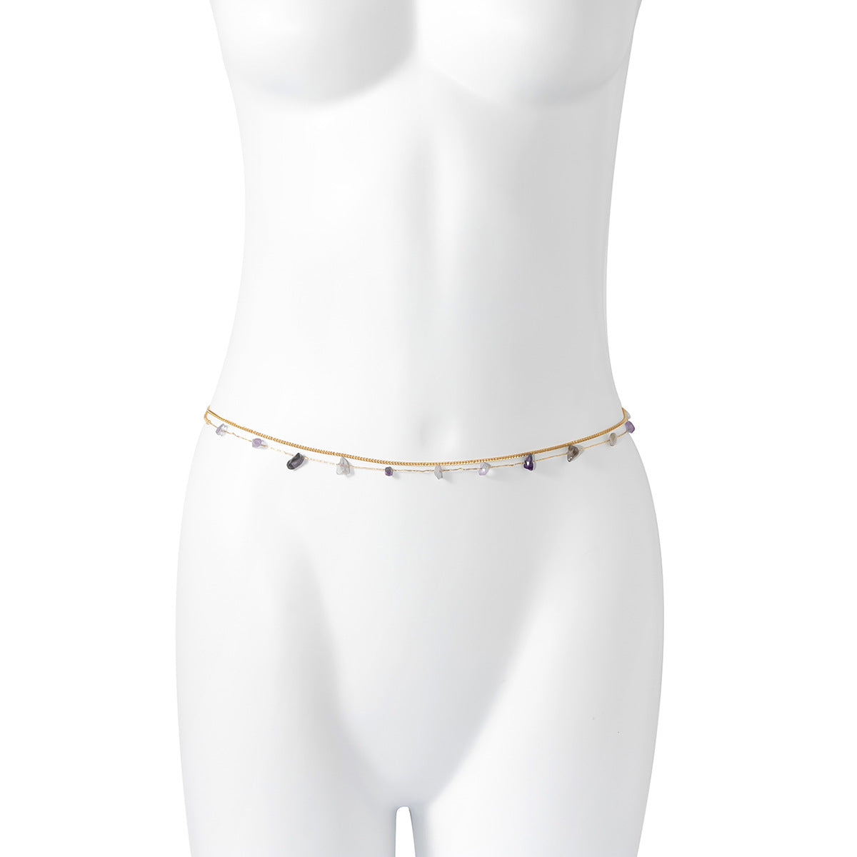 Natural Stone  Harness Belly Waist Chain