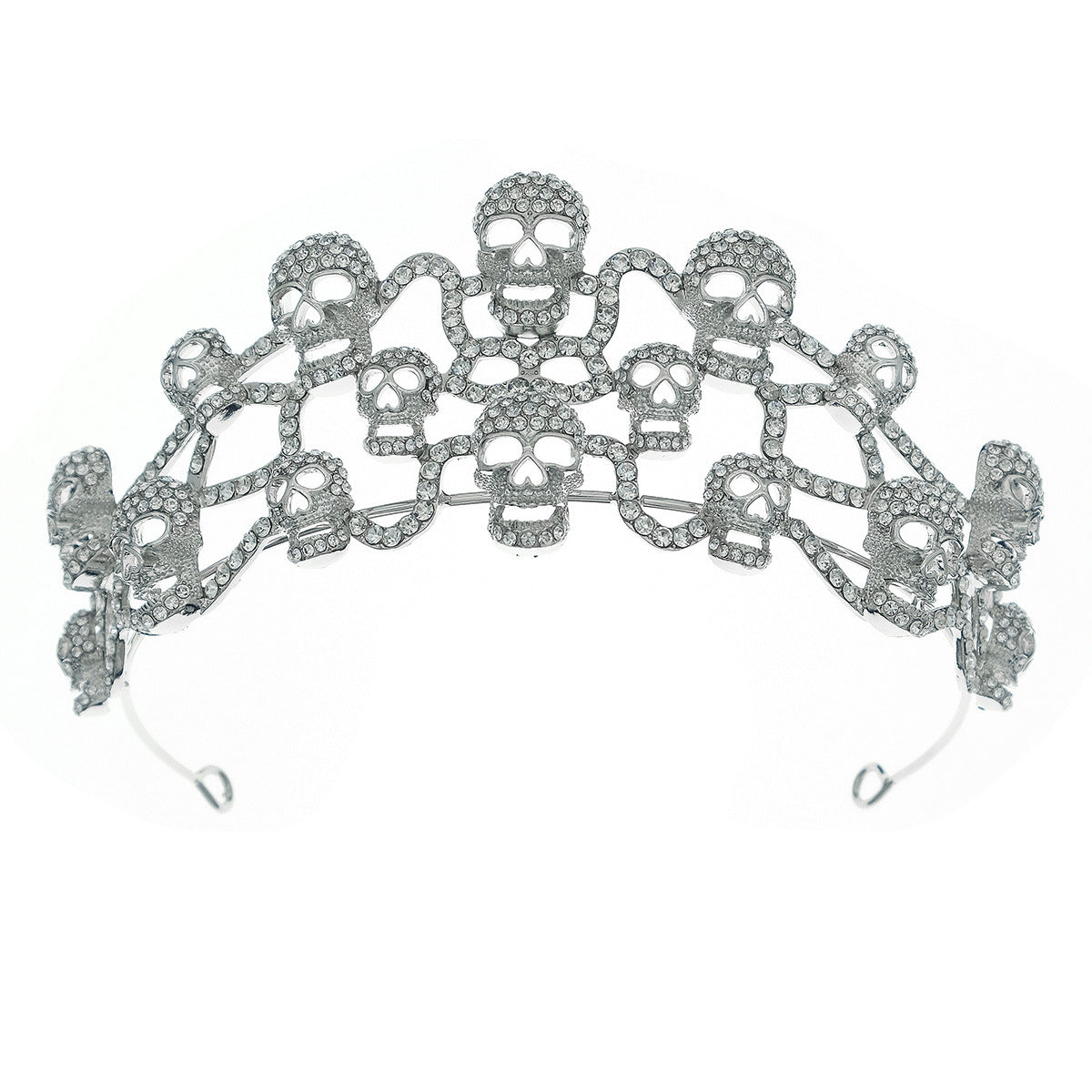 Queen's Halloween Crystal Skull Crown