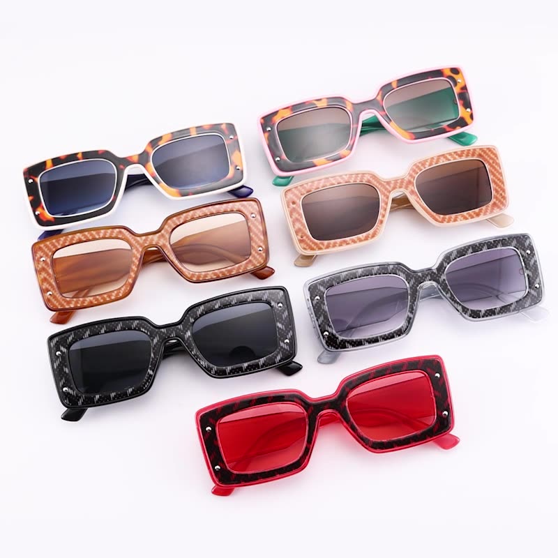 Glasses Model Square Modern Sunglasses