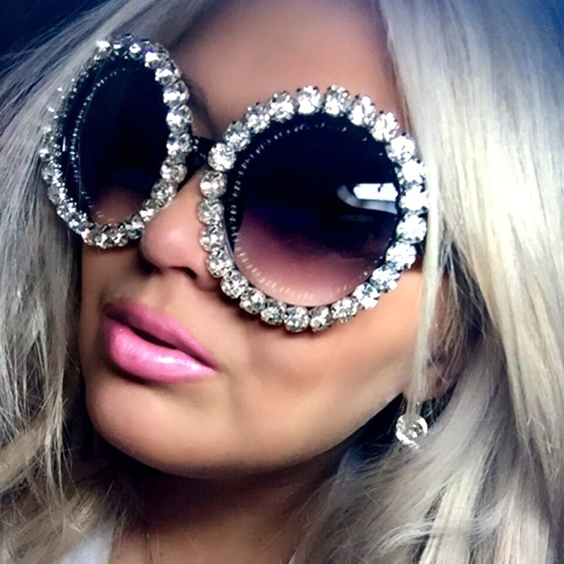 Round frame sunglasses