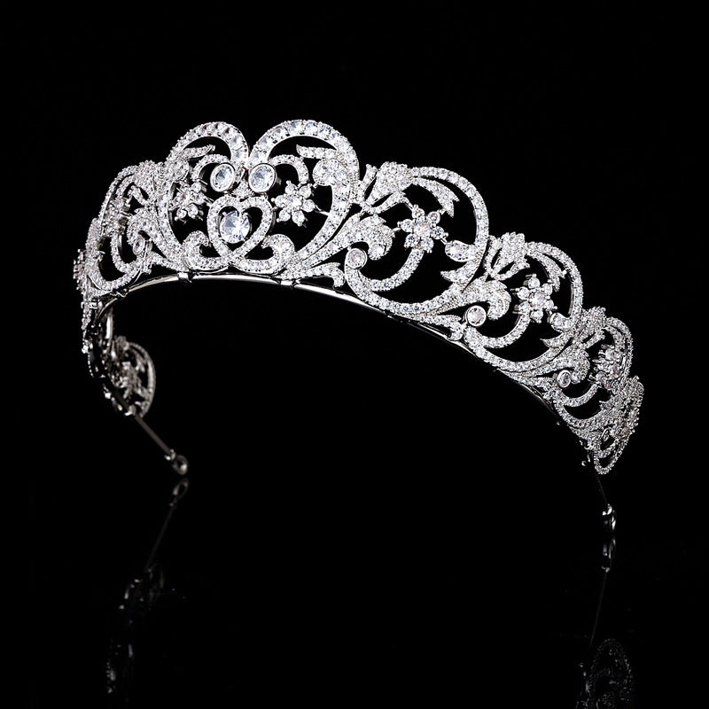 Crown Bridal Wedding Zircon Stone Jewelry