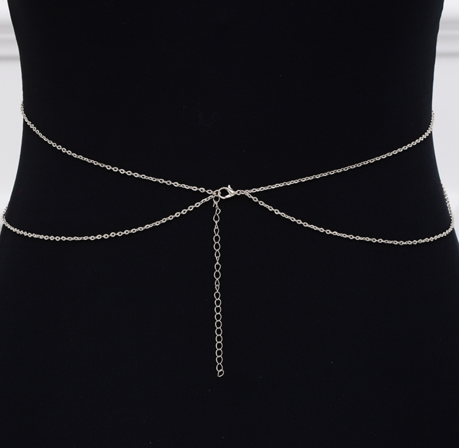 Double layer alloy body chain