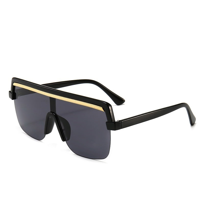 Women's big frame piece sunglasses