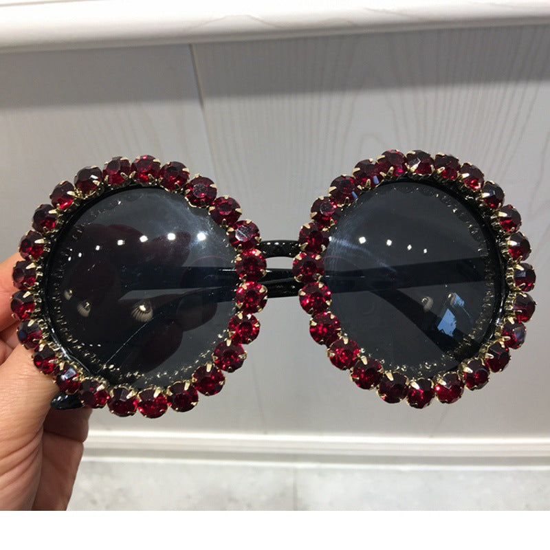 Round frame sunglasses