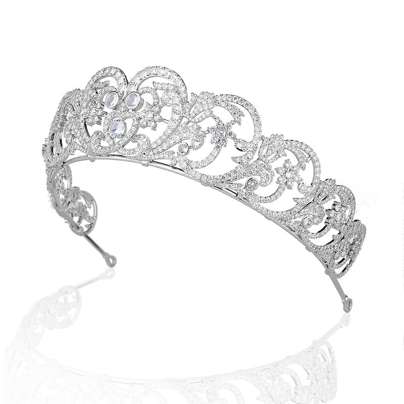 Crown Bridal Wedding Zircon Stone Jewelry