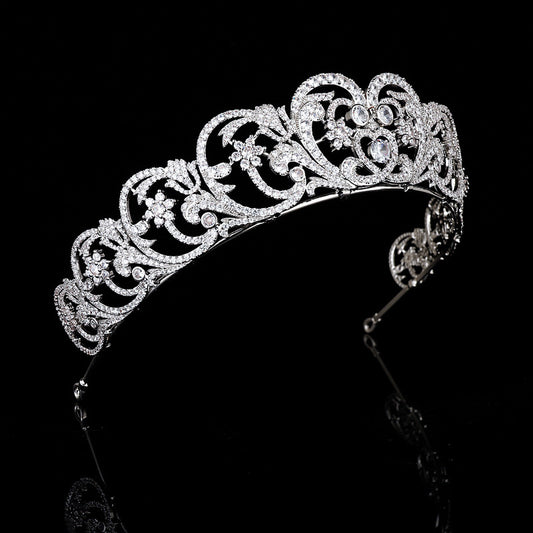 Crown Bridal Wedding Zircon Stone Jewelry