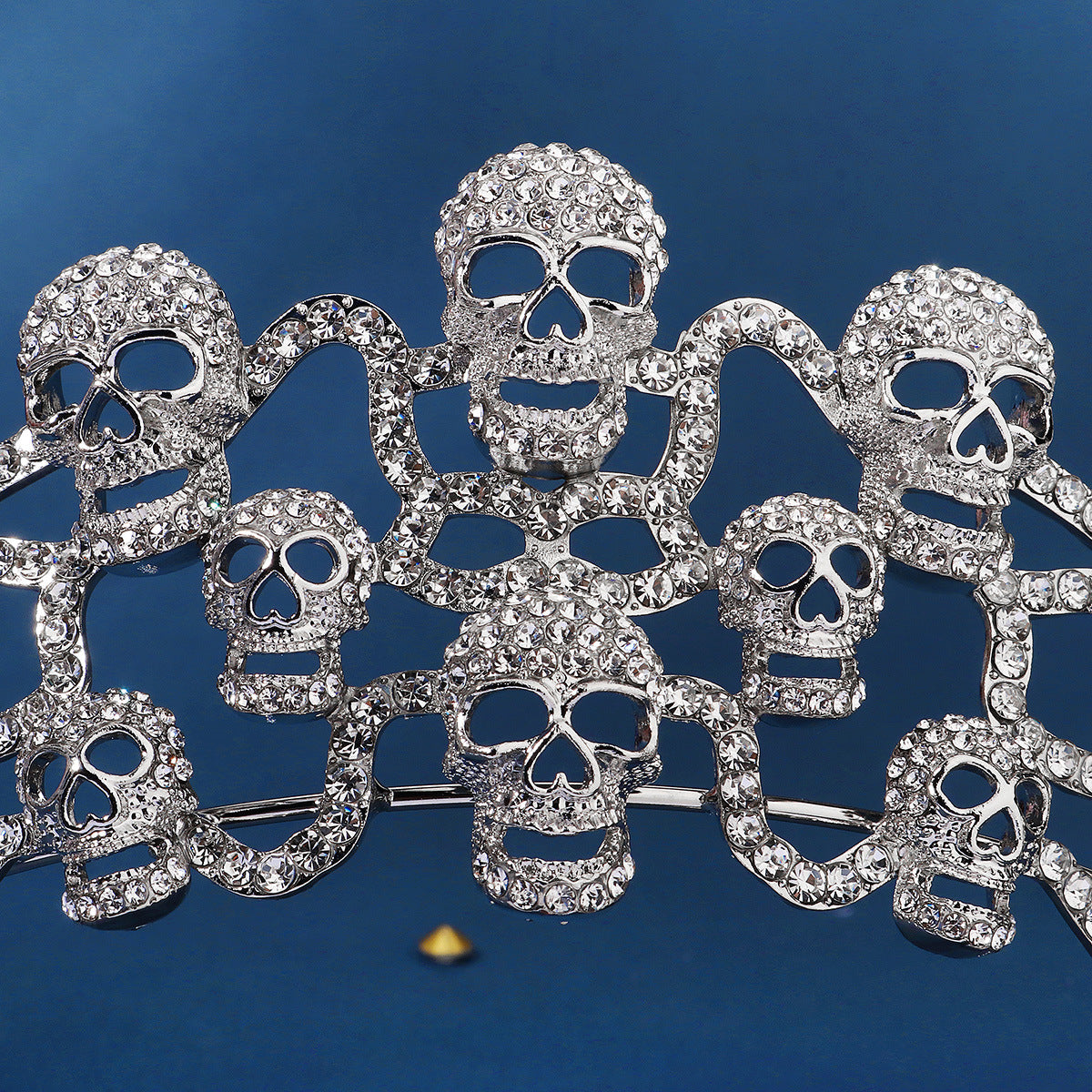 Queen's Halloween Crystal Skull Crown