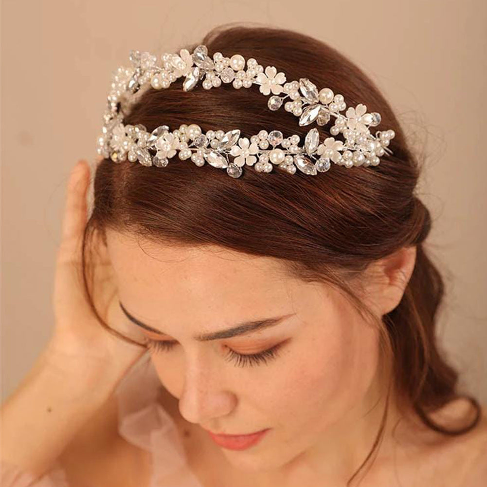 Rhinestone  Double Headband