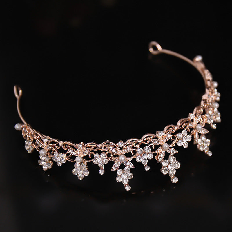 Women's Fashion Korean Crystal Birthday Crown