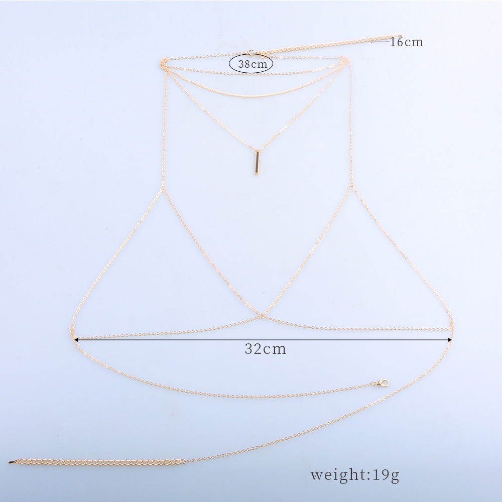 Fashion  Breast Chain Body Chain Bikini Chain