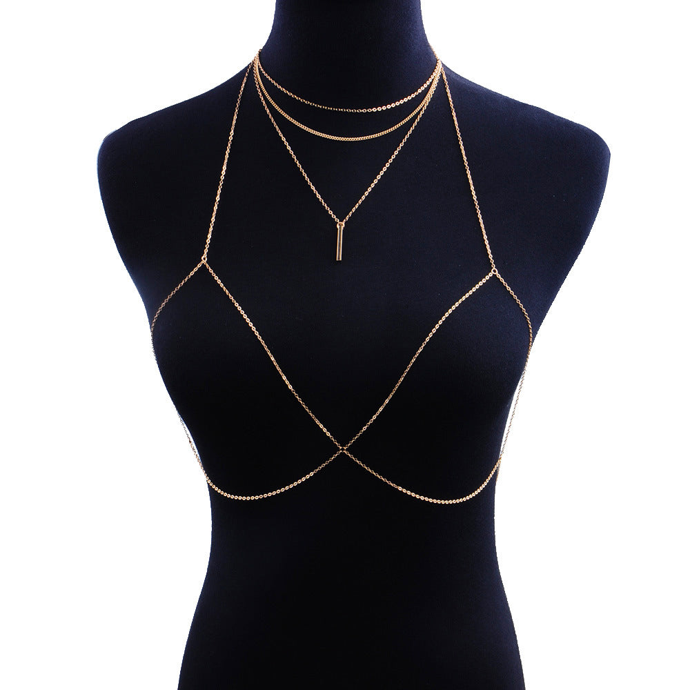 Fashion  Breast Chain Body Chain Bikini Chain