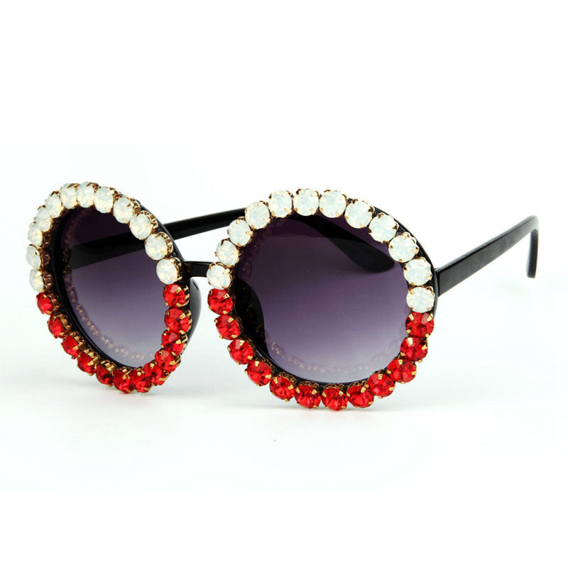 Round frame sunglasses