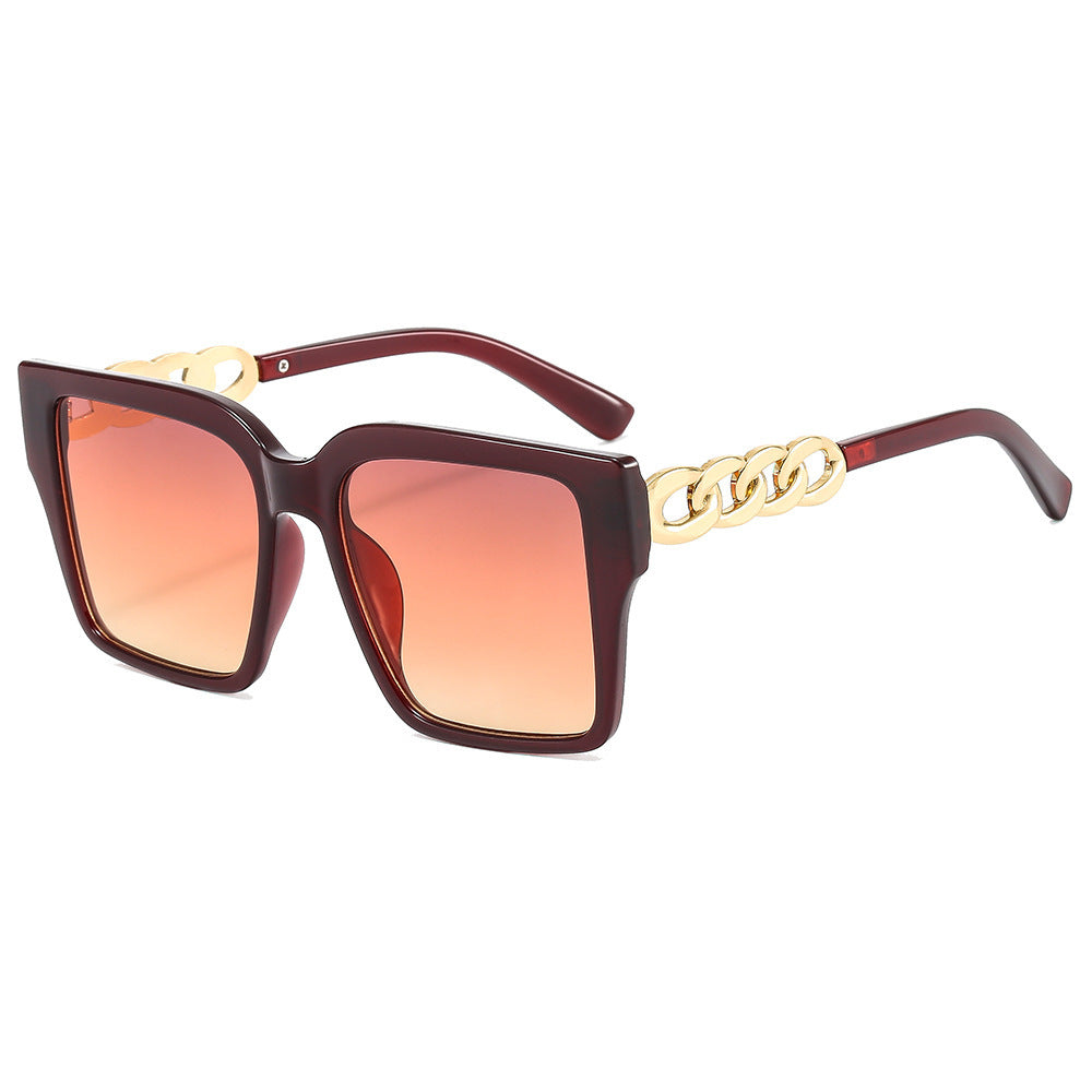 Women's Fashion Square Retro Sunglasses