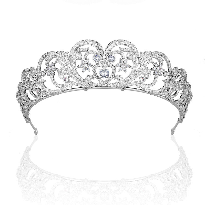 Crown Bridal Wedding Zircon Stone Jewelry